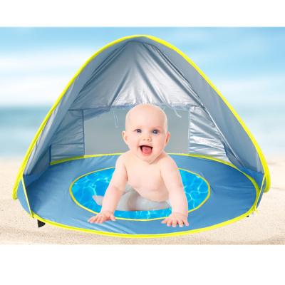 China Easy setup portable baby beach tent camping/large space/UV isolation/waterproof/breathable factory certification for sale