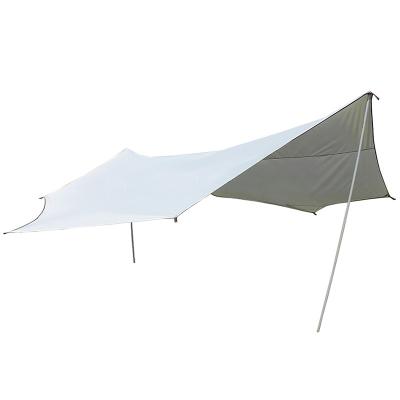 China UPF50+ PU3000 Anti-UV Waterproof Camping Tarp Sun Shelter for Camping Trips, Hiking and Backpacking for sale