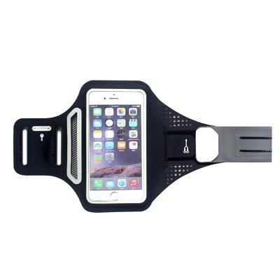 China Lightweight Outdoor Custom Logo Printed Jogging Running Sport Armband For Mobile Phone for sale