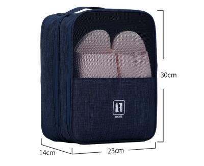 China Water Resistant/Three Layers of 3 Layers Portable Travel Waterproof Shoe Bag Organizer in stock for sale