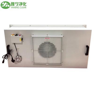 China Cleanroom H14 Ffu Hepa Filter On Ceiling Fan Filter Unit for sale