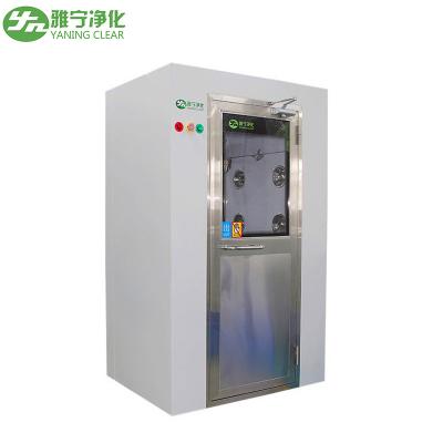 China YANING Standard Clean Room Air Shower With Stainless Steel Support customization for sale