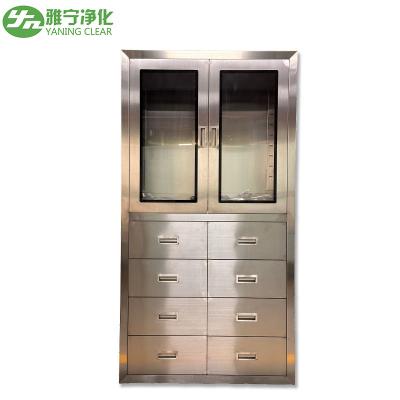 China Stainless Steel Medical Storage Cabinets Hospital Furniture for sale