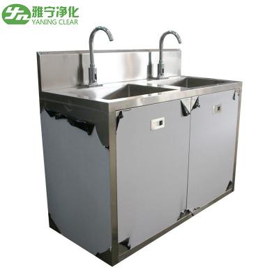 China Water Supply Equipment Stainless Steel 150W Medical Hand Wash Sink for sale