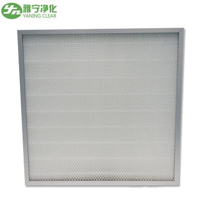 China Luftfilter Mini Pleats HEPA ersetzen Filter H13 HEPA durch galvanisierten Rahmen zu verkaufen