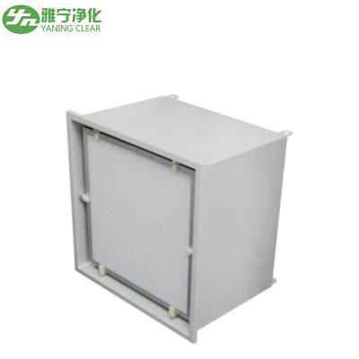 China Caja terminal del filtro de Hepa del alto rendimiento, módulo de filtro de Hepa con la fan del proyecto en venta