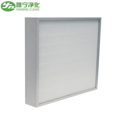 China Aluminum Frame Custom Air Filters , Polyurethane Sealed H14 HEPA Filter for sale