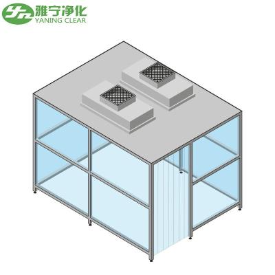 China Customized Clean Room Clean Booth with Steel Square Tube and Filter FFU for sale