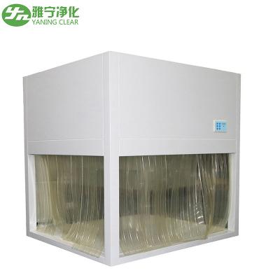 China Medizinische modulare horizontale saubere Bank laminare Strömungs-Mini Desk Top Hood Cabinets YANING für Reinraum zu verkaufen