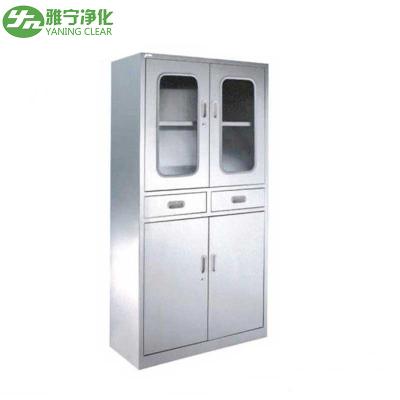 Chine Cabinet médical d'acier inoxydable d'hôpital, meubles de rangement de fourniture médicale à vendre