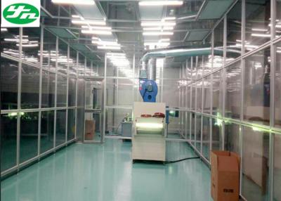 China Hoog rendementiso 6 Cleanroom, de Schone Zaal van Softwall voor Vacuümdeklaagindustrie Te koop