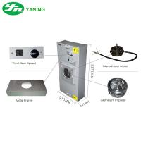 China 3 Station Aluminum Alloy Fan Filter Unit Low Noise With Protect Device for sale
