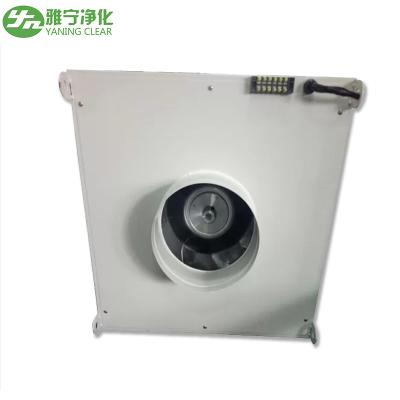 Chine Boîte matérielle en acier de Hepa de revêtement de poudre d'unité de filtrage de fan du ventilateur FFU avec la fan à vendre