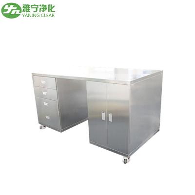 China Metal Hospital Stainless Steel Dental Cabinet Hospital Furniture With Multi Drawers for sale