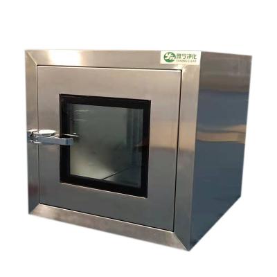 Cina Normalmente 600*600*600 mm Pass Cleanroom Box pass through box attrezzature della stanza pulita in vendita