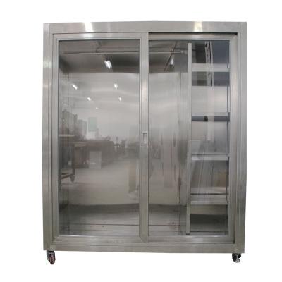 Cina Static 1500*750*1800mm Costume Cubicle Assemblaggio camera pulita armadio di abbigliamento in vendita