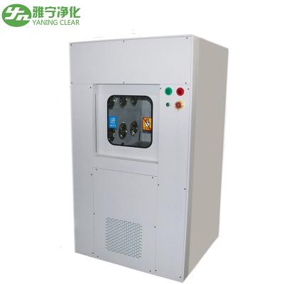 China 750W Auto Sliding Door Cleanroom Pass Box In Pharma for sale