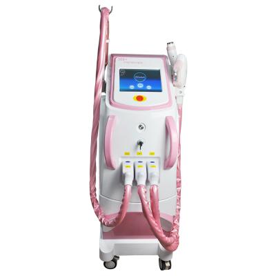 China Pigment Removal Factory Price Laser Tattoo Removal IPL Single Laser Hair Removal + PS + RF for sale