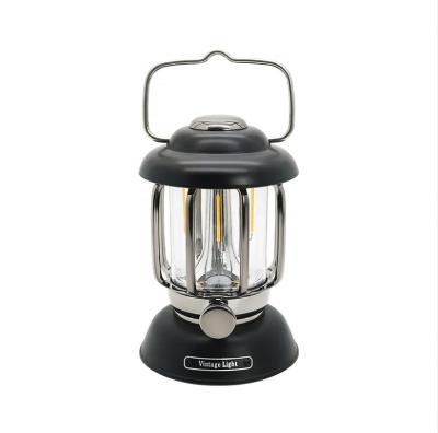 China Camping/Rising Retro Atmosphere Outdoor Portable Lamp Camping Light Source Vintage LED Rechargeable Adjustable Camping Lantern for sale