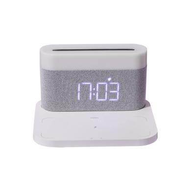 China With support wireless charging alarm clock for hotel room for sale