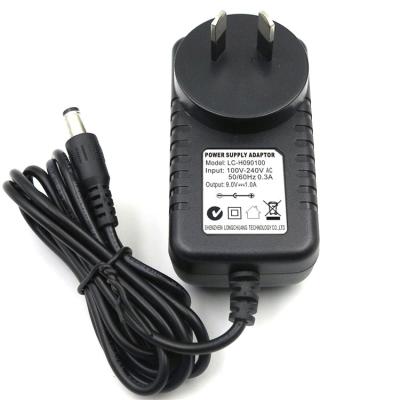 China LED AU Plug Adapter 9V 0.5A 1A 1.5A 2A AC DC Power Adapter Charger For Machine Toy Lamp for sale