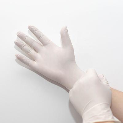 China Cleaning Natural latex disposable glove with high quality 100% latex for cleaning for sale