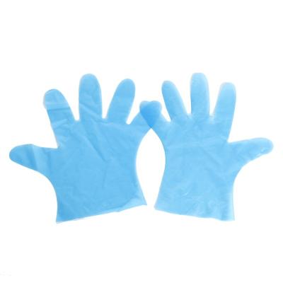 China Cleaning Disposable TPE glove plastic glove in high strength clean glove for sale