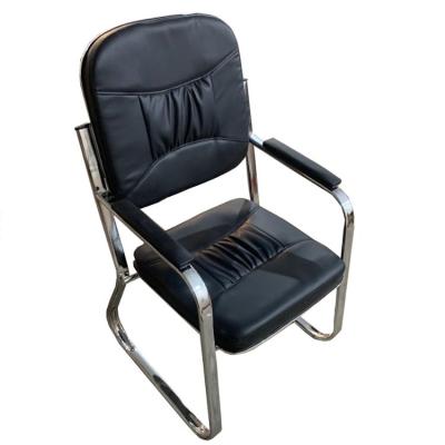 China Other Cheap Price Home Furniture Brown Fixed Leather Hot Sale PU Computer Desk Chair for sale