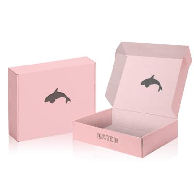 China 300g CCNB Flute Custom Size Hats Hair Accessory Mailing Packaging Boxes for Shipping for sale