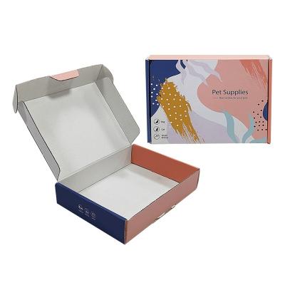 China Customized Collapsible Paperboard Packaging Box Kraft Corrugated Mailer Boxes for sale