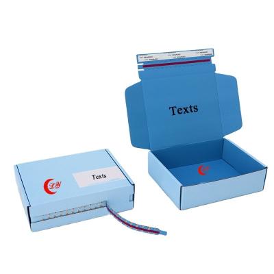 China CMYK Color Offest Printing E Commerce Packaging Box Custom Logo And Size for sale