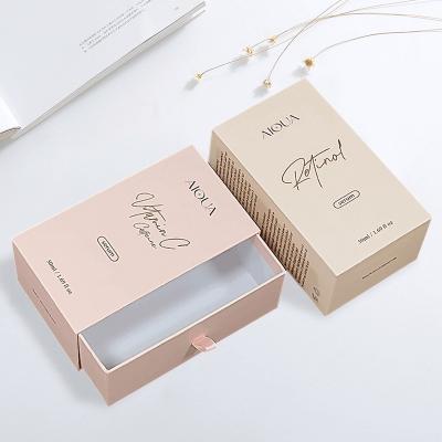 China Exquisite Cologne Perfumes Pull Out Drawing Paper Box with Customizable Logo Design for sale