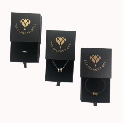 China Custom Ring Necklace Earrings Packaging Box For Mini Products Pack for sale