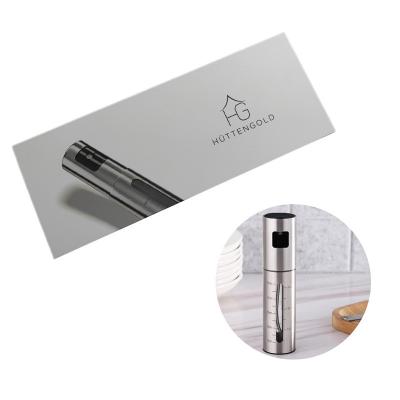 China Custom Stainless Steel Oil Vinegar Pump Sprayer Bottle Packaging Gift Boxes for Bottles for sale