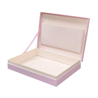 China Color Printed Paper Custom Jewelry Packaging Box Recycled Flip Top Cardboard Box for sale