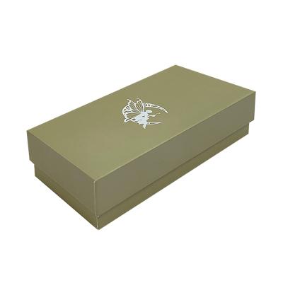 China Custom Logo Kleines Gold Luxus Deckel und Basis Parfümflasche Steifkarton Papier Geschenkbox zu verkaufen