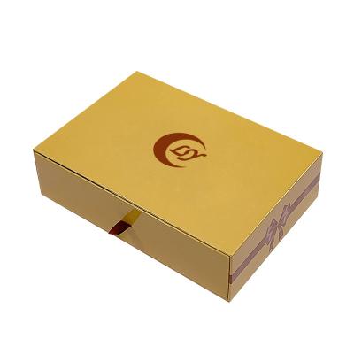 China Custom Slid Drawer Gift Paper Box With Color Printing  for Gift Sets Packing Packages Paper Rigid Box for sale