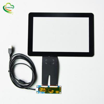 China PCAP Waterproof 101 Inch EETI ILITEK Controller USB LCD Projector Capacitive Touch Screen Panel 10.1