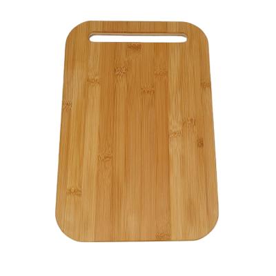 China Sustainable Large Size Bamboo Chopper Decorative Handmade Bamboo Cutting Board For Bread And Cheese Using for sale