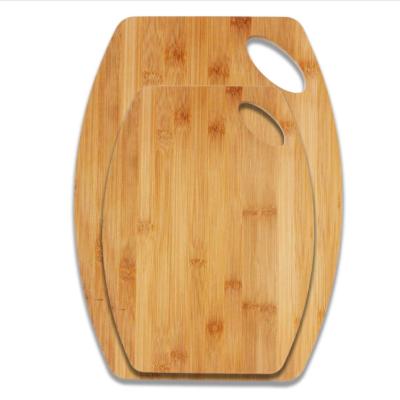 China Viable Multifunctional Bamboo Cutting Board 2 Piece Bamboo Chopper Make Prep Meals Easier for sale