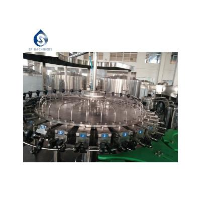 China Automatic Hot Food 6000 Bph Glass Bottle Making Machines Liquid Filling Machine for sale