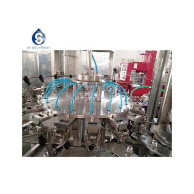 China 4500kg Automatic Food Fill Liquid Processing Machine Rotary Rack Up Liquid Filling Machine for sale