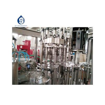 China Food Plastic Bottle Juice Pouch Filling Machinery Liquids Used Keg Filling Machine For Sale for sale