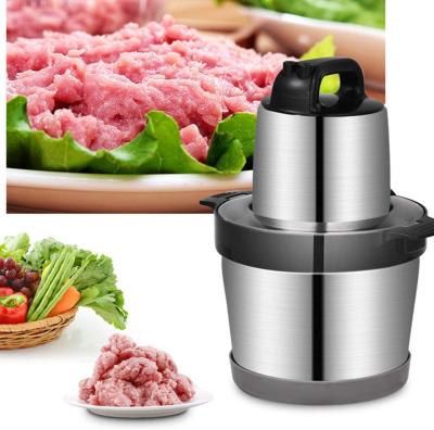 China Commercial High Speed ​​Low Energy Meat Cutter Professional Grinding And Multifunctional Grinder Machine With Mixing Blades Electric Chopper for sale