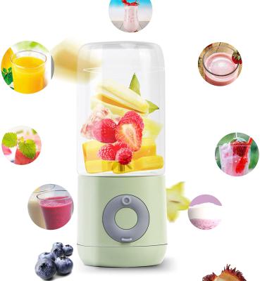 China Car Cleaver Blender Cup USB Rechargeable Blender Masticating Fruit Juicer Extractor Mini Bottle Electric Portable Juicers for sale