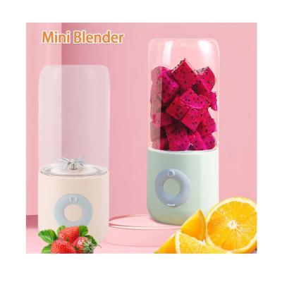 China Orange Car Juicer Blender Freshly Squeezed Juice Blender 500ml Refillable Portable Blender 1500mAh Juice Bottle for sale