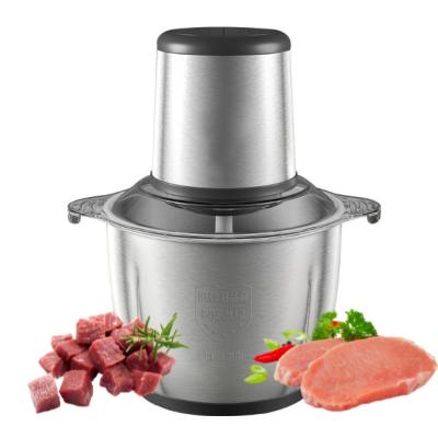 China Multifunctional Electric Chopper Machine Mini Mincer Yam Pounder Shredmachine High Efficiency 300W Small Home Food Chopper for sale