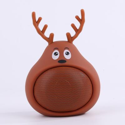 China Phone Function EN71 Certificated China Portable Speakers With TWS Christmas Stocking Reindeer for sale