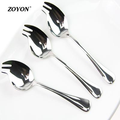 China 18/10 stainless steel disposable high quality wholesale noodle spoon for hotel and home for sale