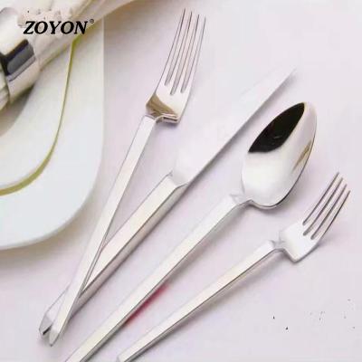 China 18/10 Stainless Steel Disposable High Quality Wedding Cutlery Set for sale